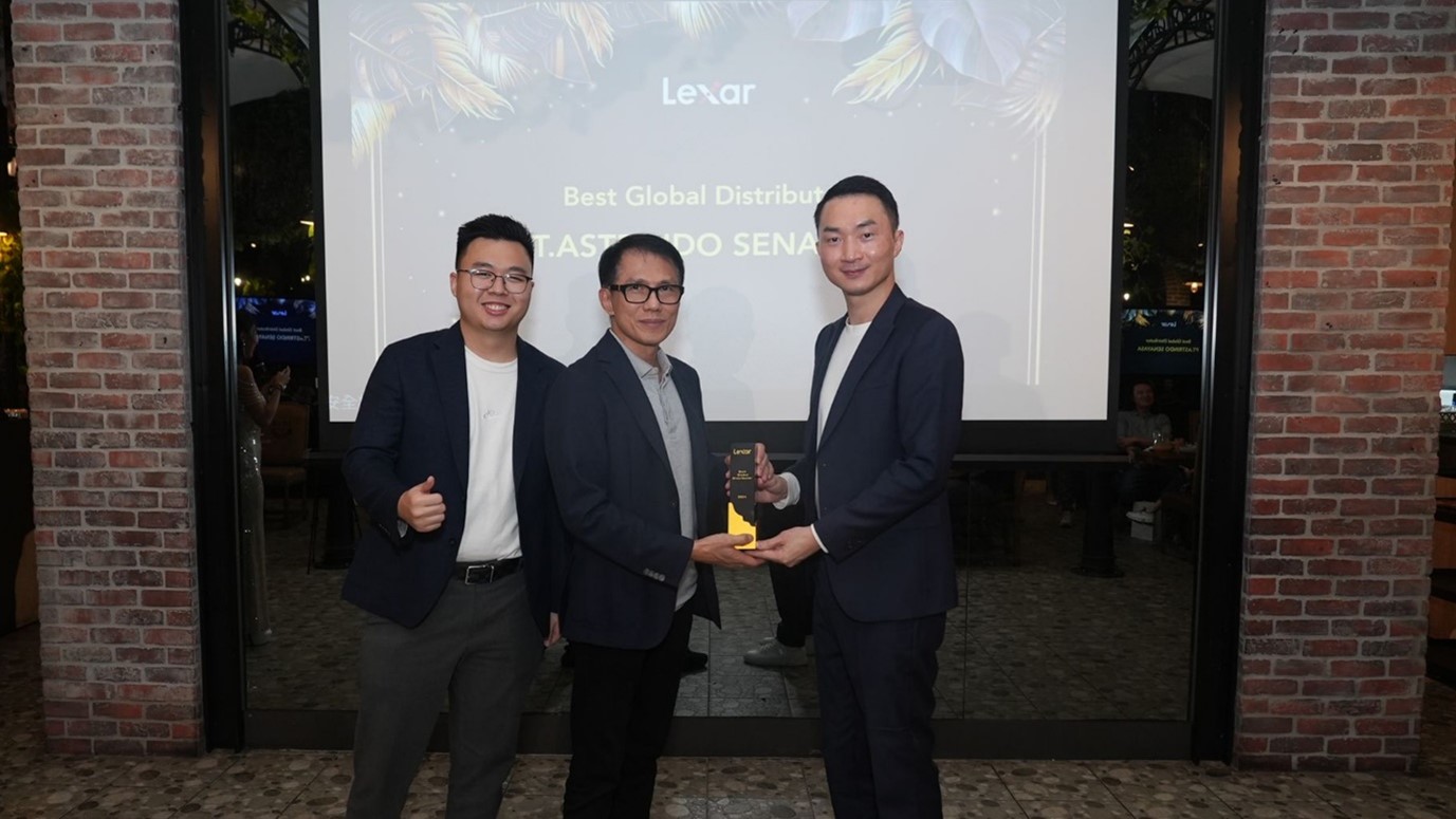 Astrindo Senayasa Raih Penghargaan Best Global Distributor di Lexar Night 2025 dan Hadiri COMPUTEX Taipei
