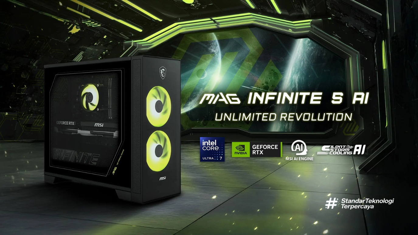 Era Baru Gaming PC: Menjelajahi Performa Tanpa Batas Bersama MSI MAG Infinite S AI 2