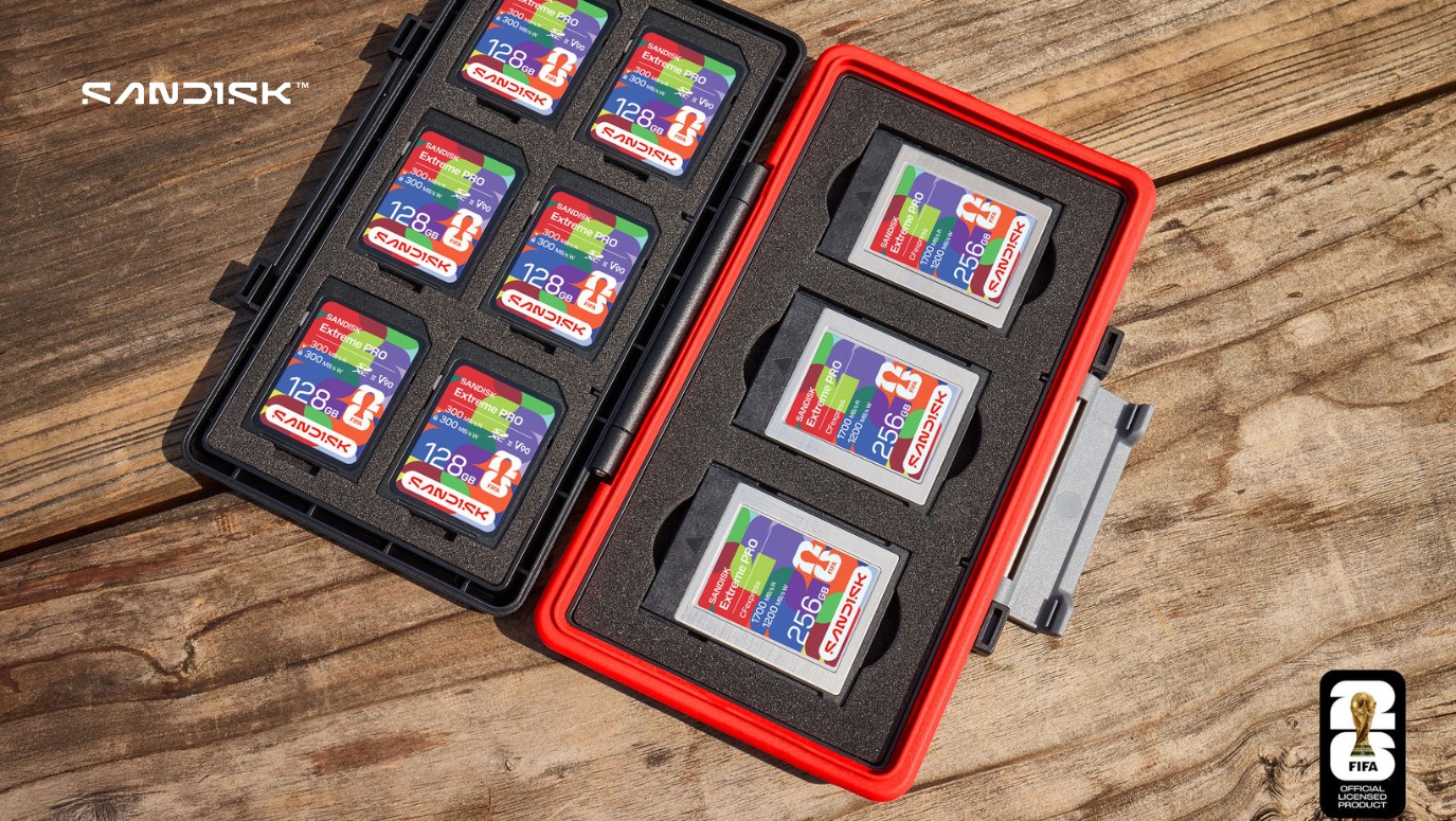 SANDISK® CFexpress™ Type B Card FIFA World Cup 2026™ Edition: Penyimpanan Optimal Untuk Workflow Kreatif Anda