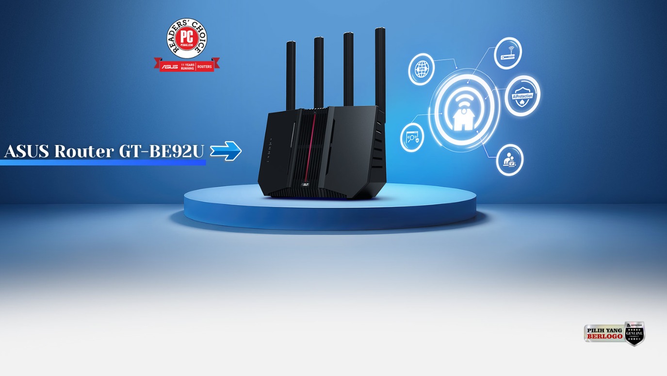 ASUS RT-BE92U: Pilihan Tepat Router WiFi 7 Untuk  Koneksi Internet Rumah Anda!