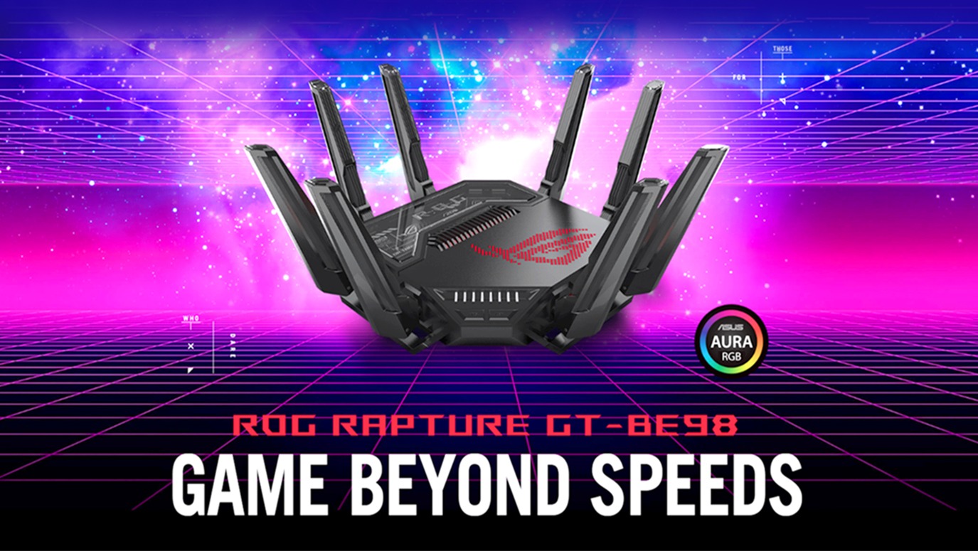 ROG Rapture GT-BE98: Monster Wi-Fi 7 yang Bikin Jaringan Internet Kamu Level UP!